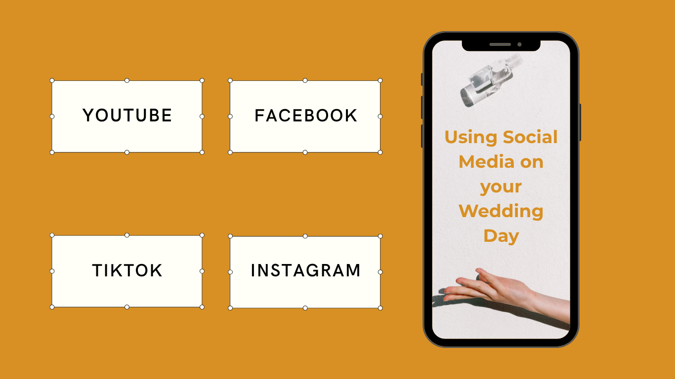 Using Social Media on Your Wedding Day: What to Plan and What to Definitely Avoid at All Costs!
